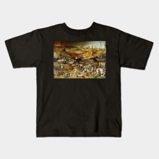 The Triumph of Death - Pieter Bruegel the Elder Kids T-Shirt